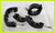 Clamp for chamber or cyclone to PTFE tube